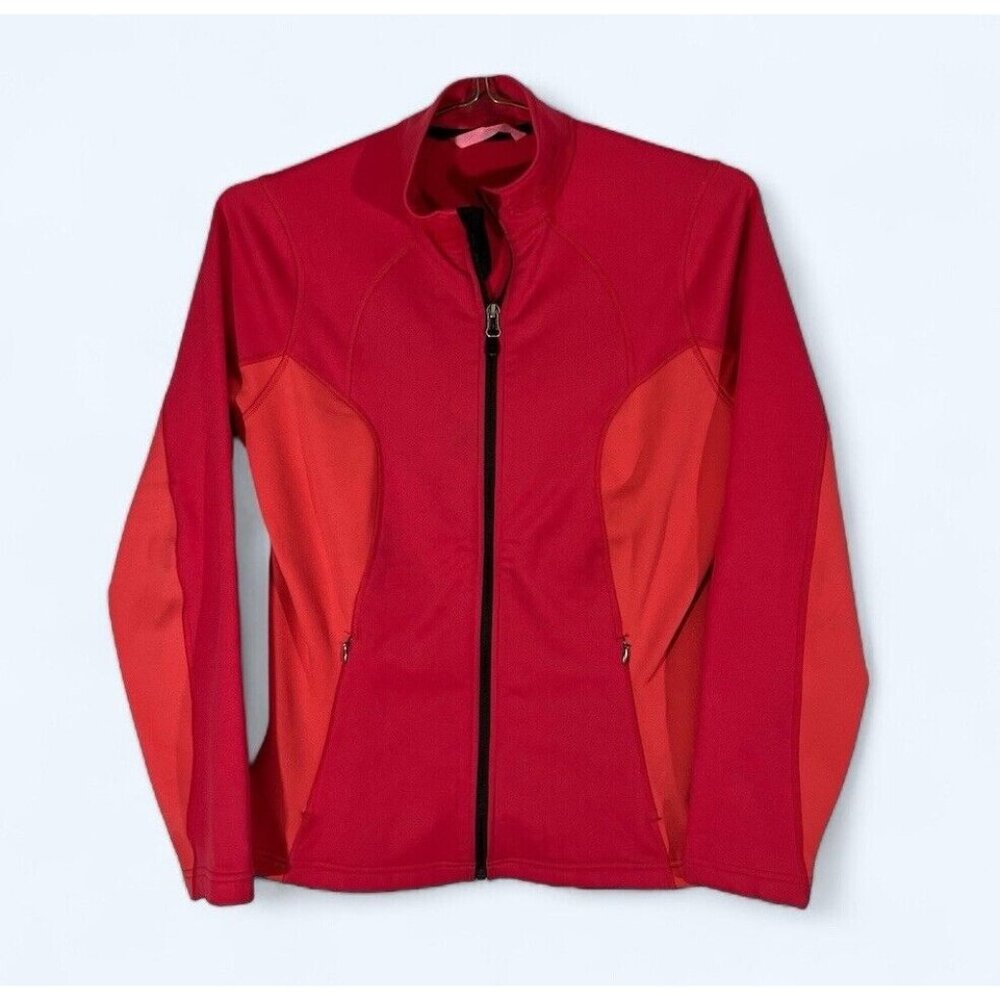 Klim Pink Mock Neck Full-Zip Base Layer Women's Jacket Size MEDIUM RLT6-10